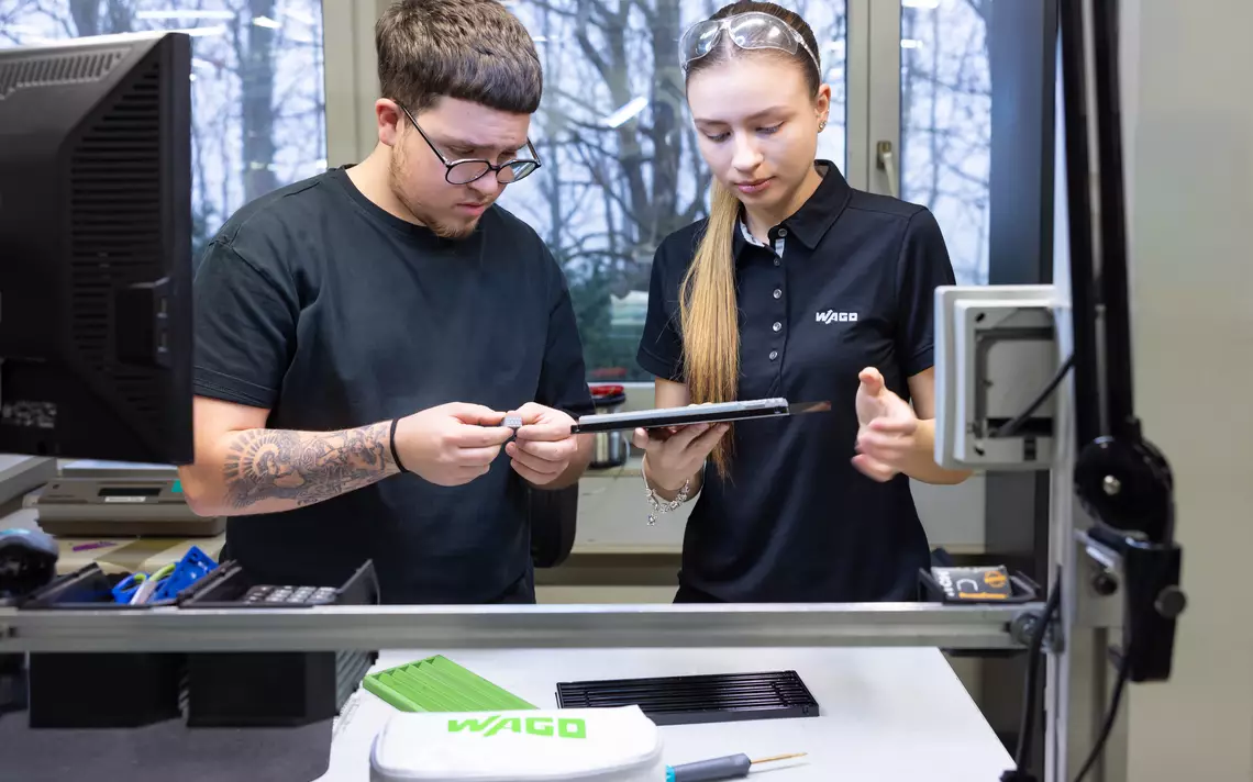 Lernende in Diskussion